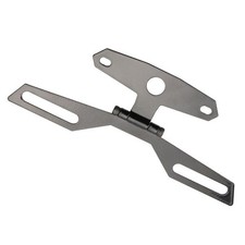 Easily Adjustable Motorbike License Plate Bracket with Brake Light Fitment