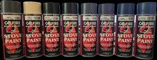 Calfire High Temperature Stove Paint, Multiple Colours available 400ml.