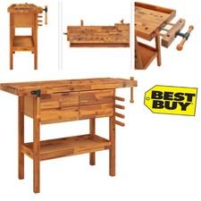 Workbench with Drawer and Vice