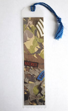Bookmark US British Army Military Camouflage TOP SECRET Gift x Him Man Kids Boy