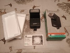Hanimex TB655 Electronic Flash Unit - Shoe Mount for SLR Canon Nikon Pentax etc