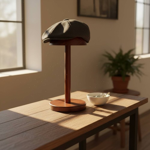 Vintage hat display stand - hat,