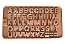 Alphabet shaped silicone