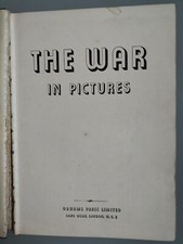 The War In Pictures Odhams Press Limited Hardback
