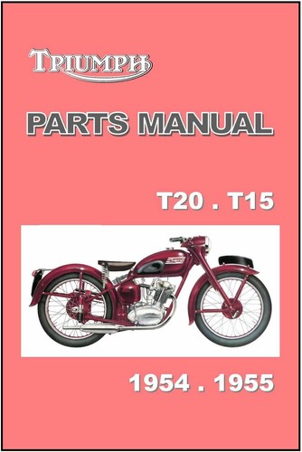 Triumph parts manual t20 t15 - triumph,