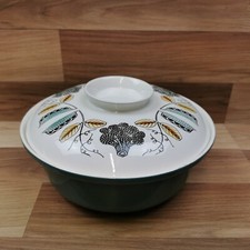 Vintage Poole Pottery Lucullus 10.5" Round Lidded Casserole Dish/Tureen