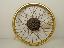 Yamaha XT250 XT550 front wheel gold