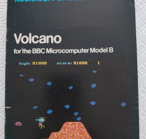 Acornsoft volcano for bbc - acornsoft,