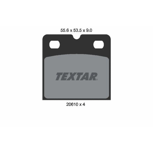 Textar parking brake pads - parking,