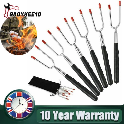 Marshmallow toasting forks - marshmallow,