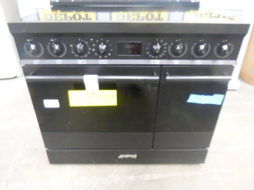 Smeg range cooker matt black - range,