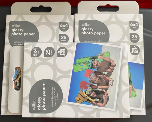 Wilko glossy photo paper 6x4 - photo,
