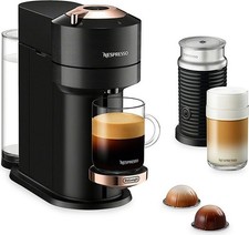 Nespresso Vertuo Next And Aeroccino 3 - Black - Brand New (With Defects)