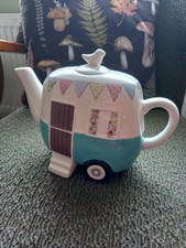 Teapot Campervan Quirky Kitch