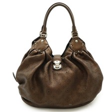 LOUIS VUITTON Louis Vuitton Monogram Mahina L Tote Bag Shoulder Leather Mordre M