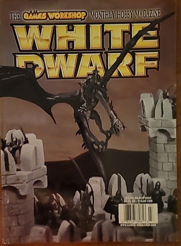 White dwarf magazine - white,