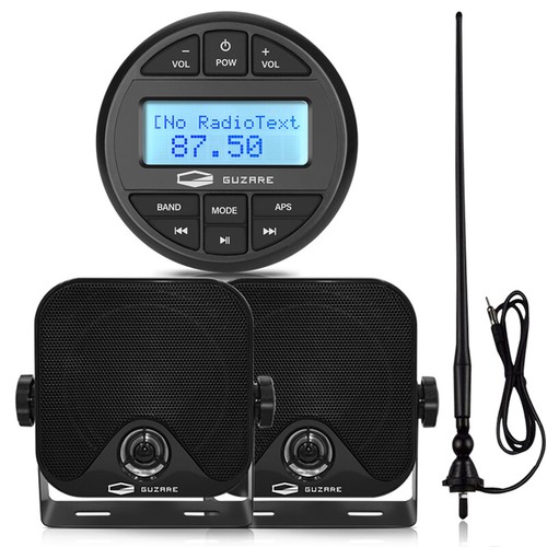 Marine stereo bluetooth - marine, fm