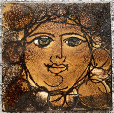 CHELSEA POTTERY "SUN FACE"