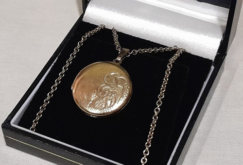 Medium rolled gold victorian - gold, 'victorian