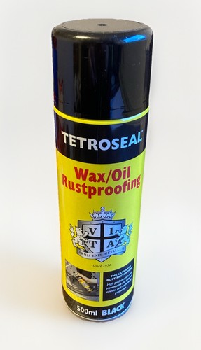 Tetroseal wax oil black car - black,