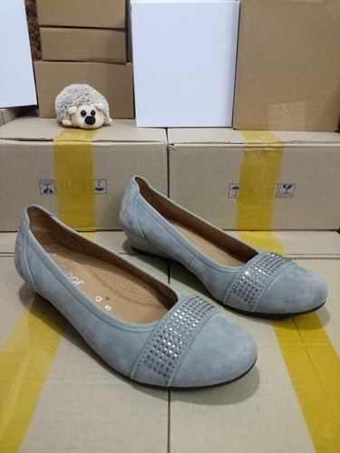 Women gabor heels grey suede - gabor,