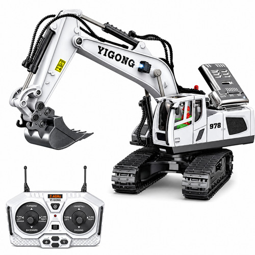 Excavator truck alloy - rc,
