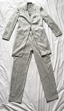 Next Silver silk and satin