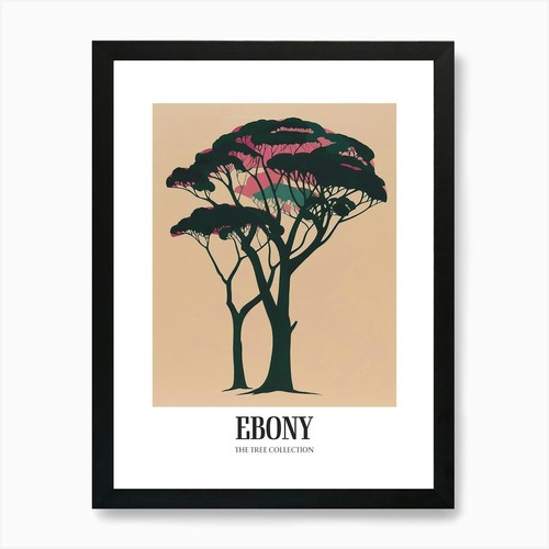 Ebony tree colourful - ebony,