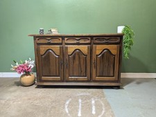 Vintage French Solid Oak