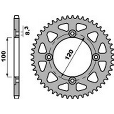 Pbr steel transmission - pbr, plate