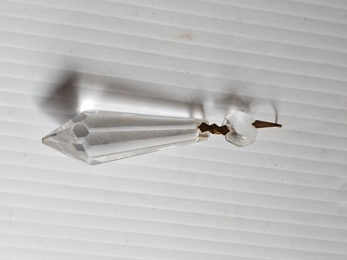 Old glass crystal for