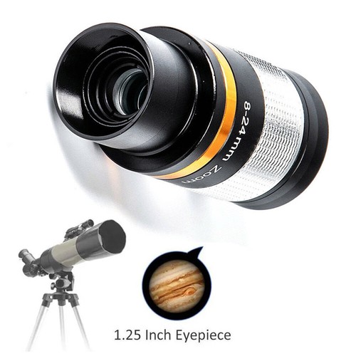 Full multi coated 8 - 1.25", 8-24mm