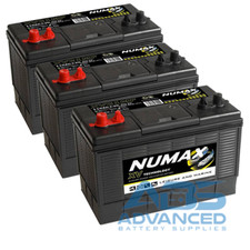 3 X 12V Deep Cycle Batteries (