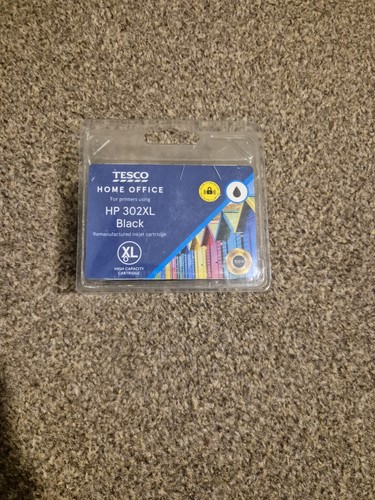 Tesco 302xl black ink - tesco, hp