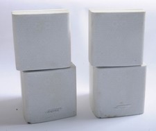 2 X BOSE WHITE DOUBLE CUBE