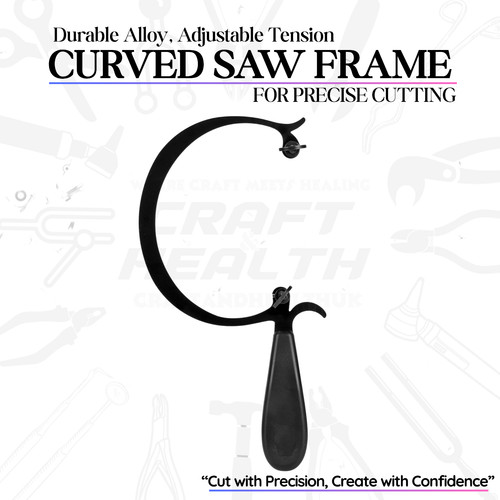 Curved jeweler saw - curved, jeweler's