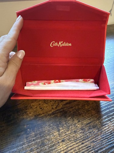 Cath kidston red glasses case - kidston,