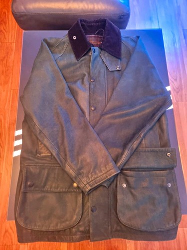 Mens beaufort leather - mens, jacket