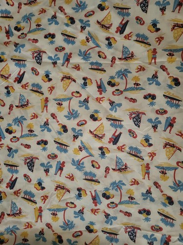 Vintage tropical vacation mini