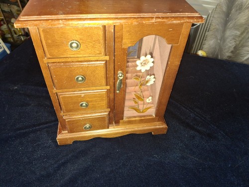 Vintage jewellery box styled - vintage,