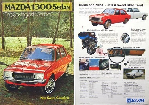Mazda 1300 familia saloon - 1300,