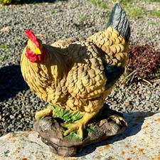 Resin Hen Ornament Large