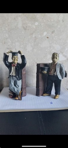Laurel and hardy figures - and,