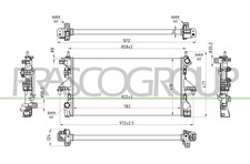 Fits Fiat Ducato Radiator 2014