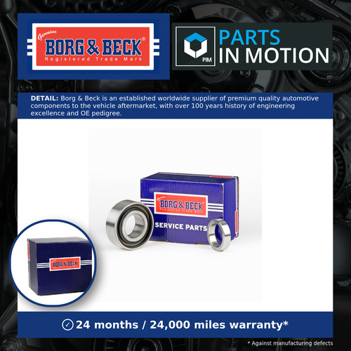 Wheel bearing kit rear - bearing, bwk024
