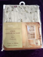 Sheer Window Scarf Rose