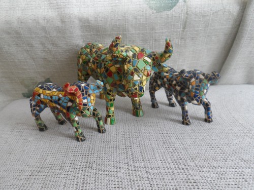 Barcino mosaic bull spanish - mosaic,