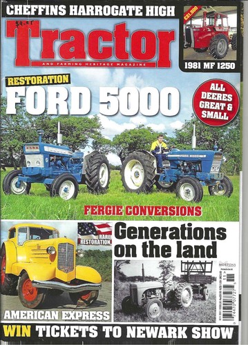 Tractor magazine ford 5000 - tractor,