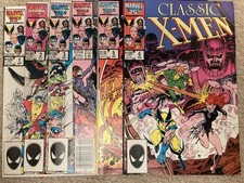 Marvel Comics Classic X-Men #1-6 Art Adams Covers 1986