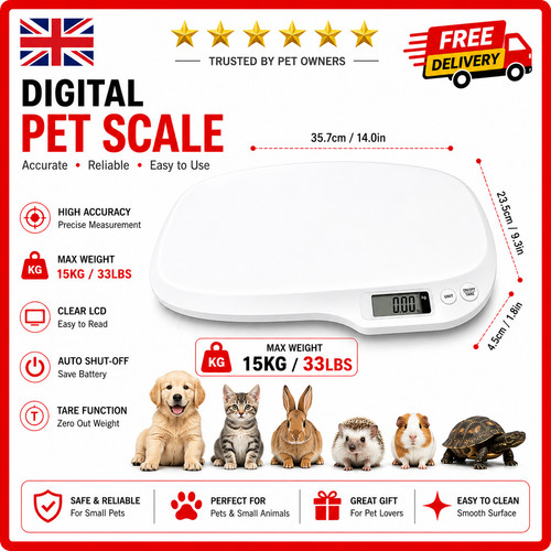 Digital pet weighing - digital, scale